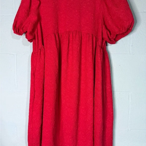 NWT Who What Wear Puff Sleeve Dress - Picture 2 of 7